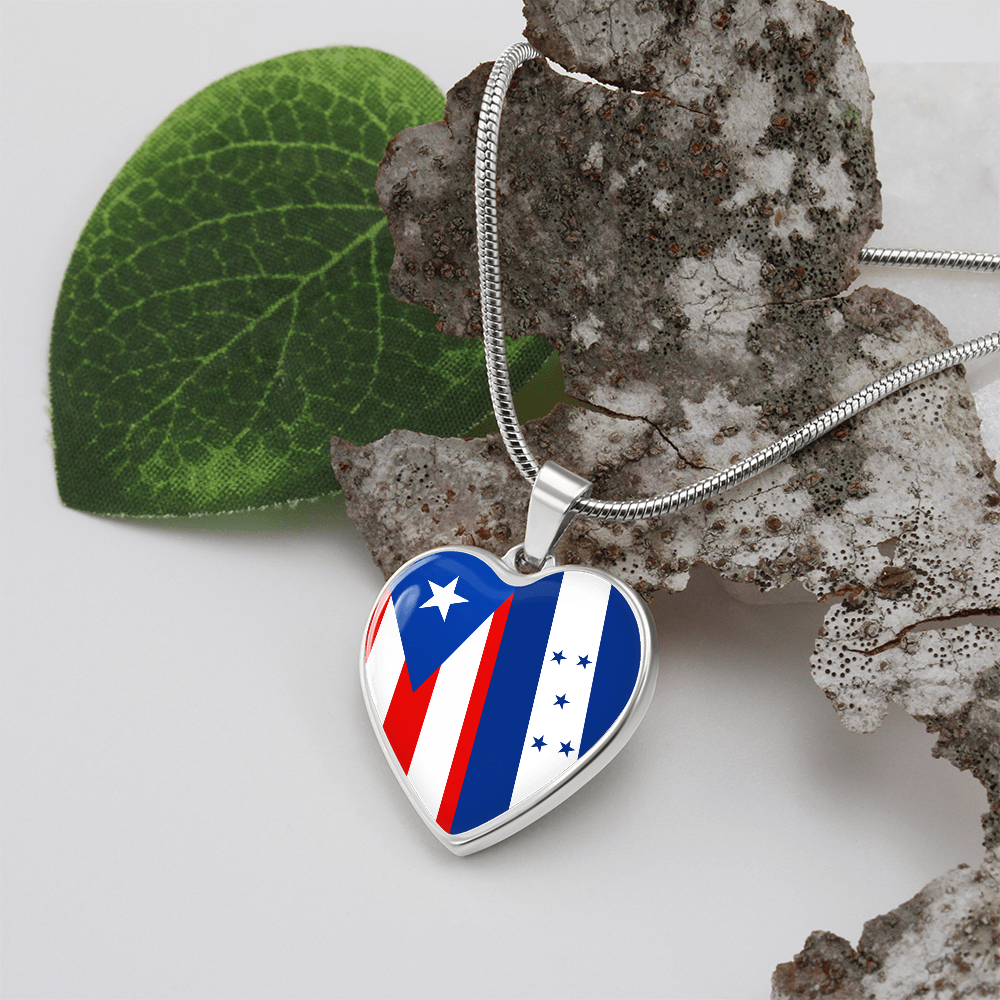 2 Flag heart Pendant 12172025