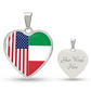 USA Italy 2 Flag Heart 06152026