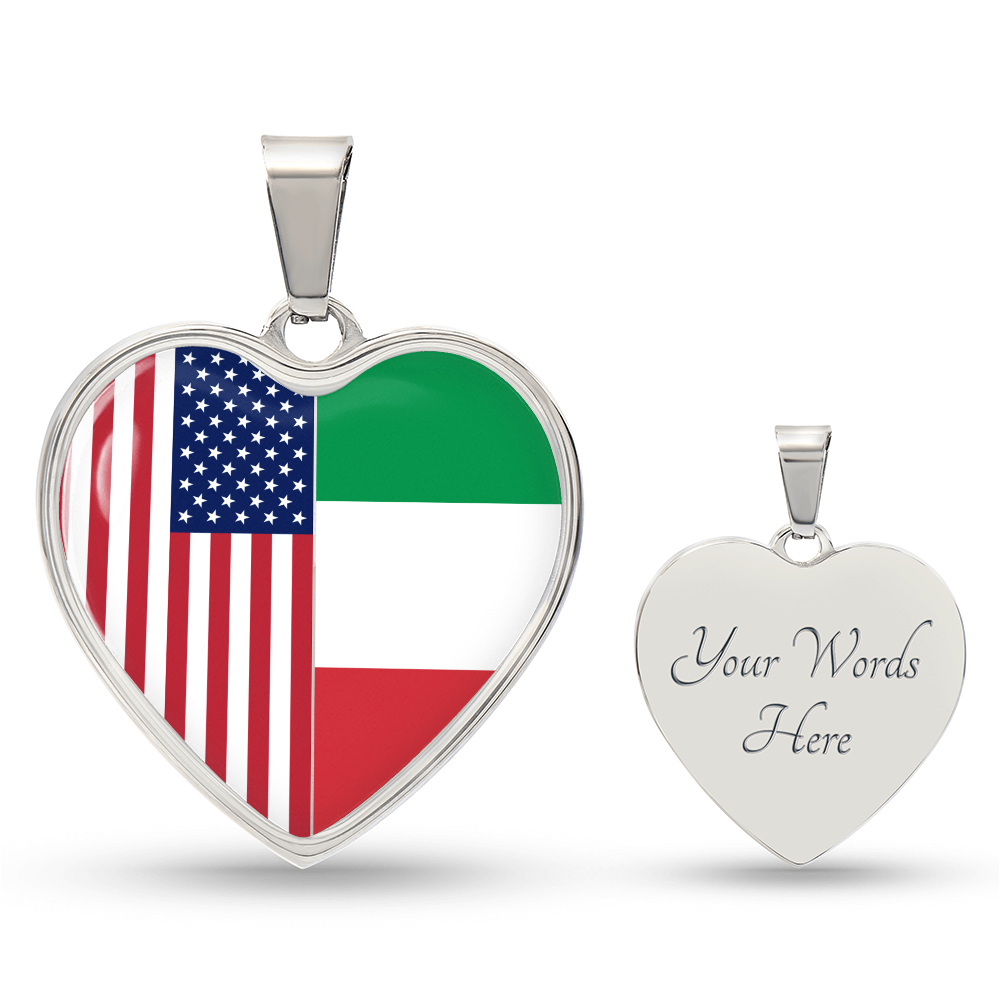 USA Italy 2 Flag Heart 06152026