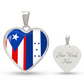 2 Flag heart Pendant 12172025