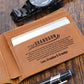 To Our Grandson Leather Wallet
