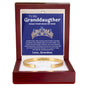 To My Granddaughter Cuff Bracelet
