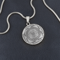 Sri Yantra Sacred Geometry Cube Necklace