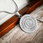 Custom Quote Necklace - Spiral Text