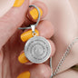 Custom Quote Necklace - Spiral Text