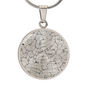 Celestial Night Sky Graphic Pendant Gold