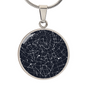 Celestial Night Sky Star Pendant Edmonds Washington