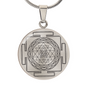 Sri Yantra Sacred Geometry Cube Necklace