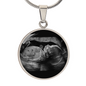 Custom Sonogram Pendant Necklace 04262025
