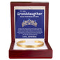 To My Granddaughter Cuff Bracelet