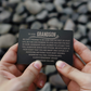 To Our Grandson Metal Wallet Insert