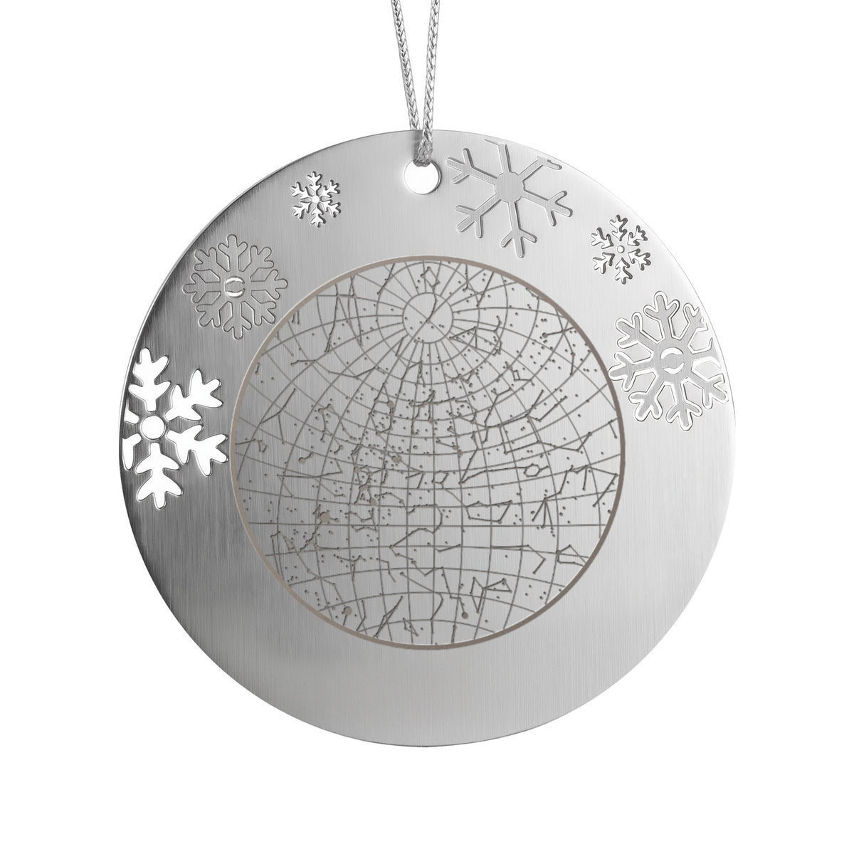 Night Sky Metal Ornament
