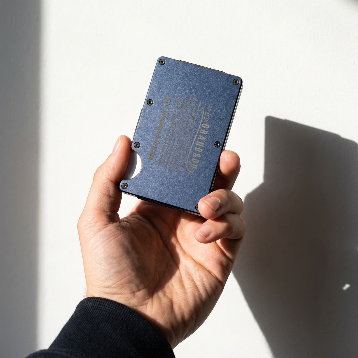 Grandson Custom Metal Wallet