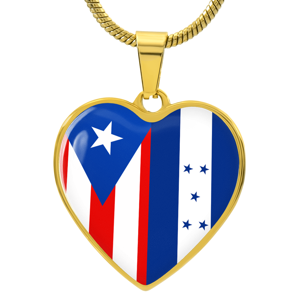 2 Flag heart Pendant 12172025