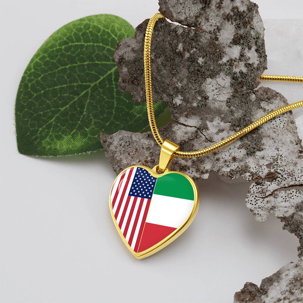 USA Italy 2 Flag Heart 06152026