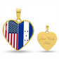 Custom 2 Flag Heart Necklace 12122025