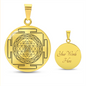Sri Yantra Sacred Geometry Cube Necklace