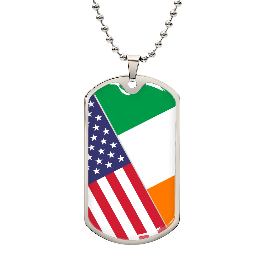 Custom Two Country Flag