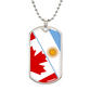 Custom Two Country Flag