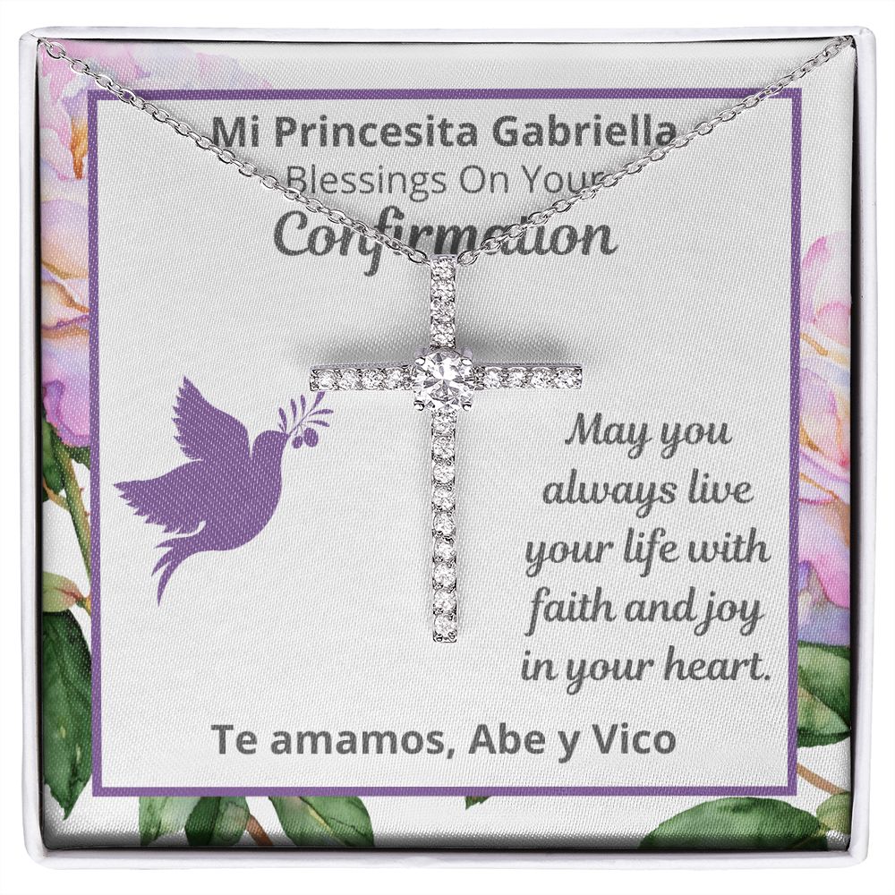 Te Amamos Confirmation Cross