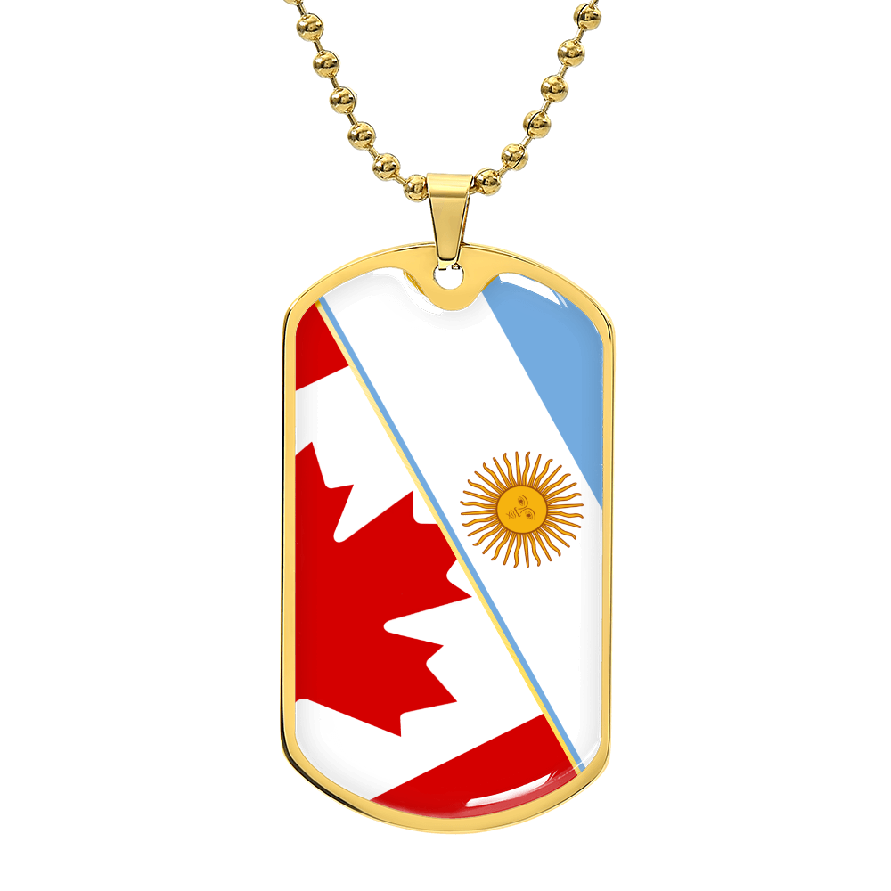 Custom Two Country Flag