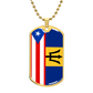 03162026 2 Flag Dog Tag