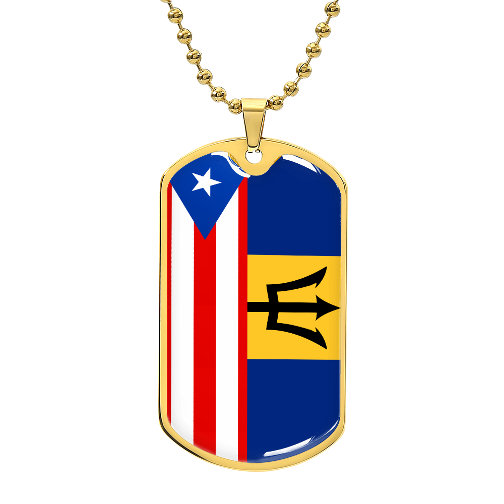 03162026 2 Flag Dog Tag