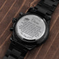 To Our Son Custom Name Engraved Watch Class of 2025