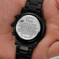 To Our Son Custom Name Engraved Watch Class of 2025