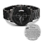 To Our Son Graduation Engraved Watch Class of 2025