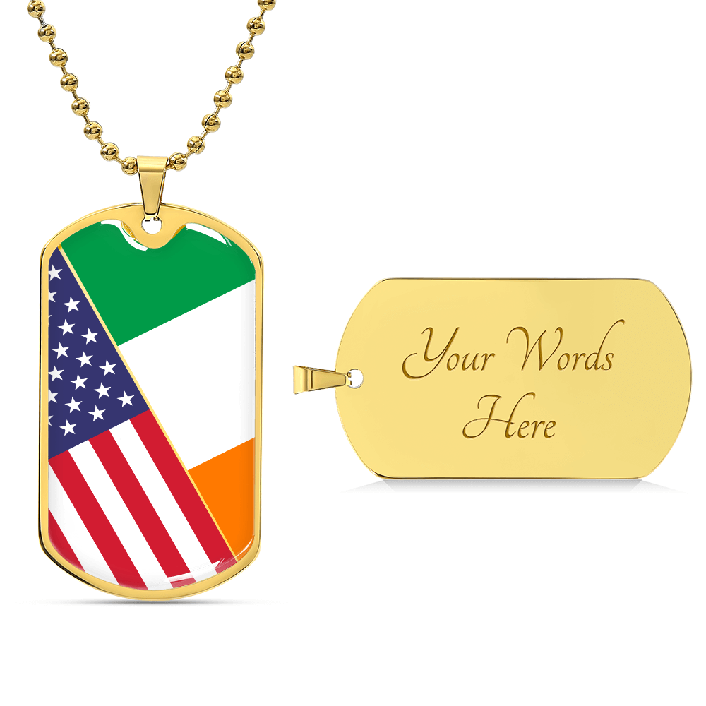 Custom Two Country Flag