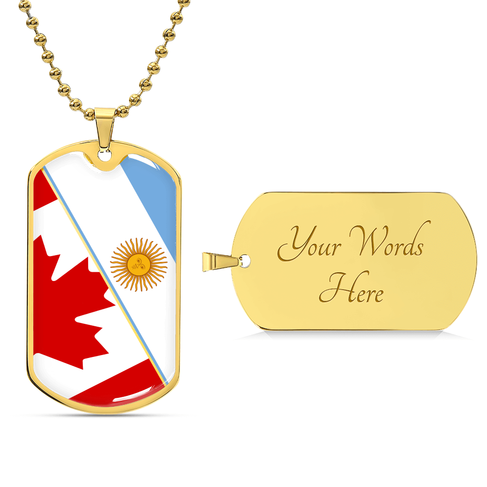 Custom Two Country Flag