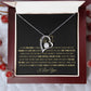 To My Wife Necklace, Gift from Husband, Romantic Gift for Her, Wife Appreciation, Gift For Wife, Anniversary Birthday Holiday Christmas Gift
