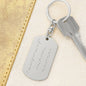 I Love You Always, Grandma Morse Code Keychain