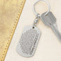 Custom To our Grandson & Godson Keychain