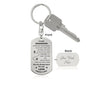 To Our Grandson Keychain Love Granny & Ban