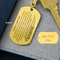 To My Grandson Keychain, Bond Between Us Knows No Distance SVG