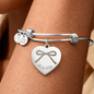 Bowtie Bridesmaid Bracelet with Custom Date