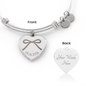 Bowtie Bridesmaid Bracelet with Custom Date