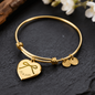 Bowtie Bridesmaid Bracelet with Custom Date