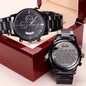 To Our Son Justin Custom Watch