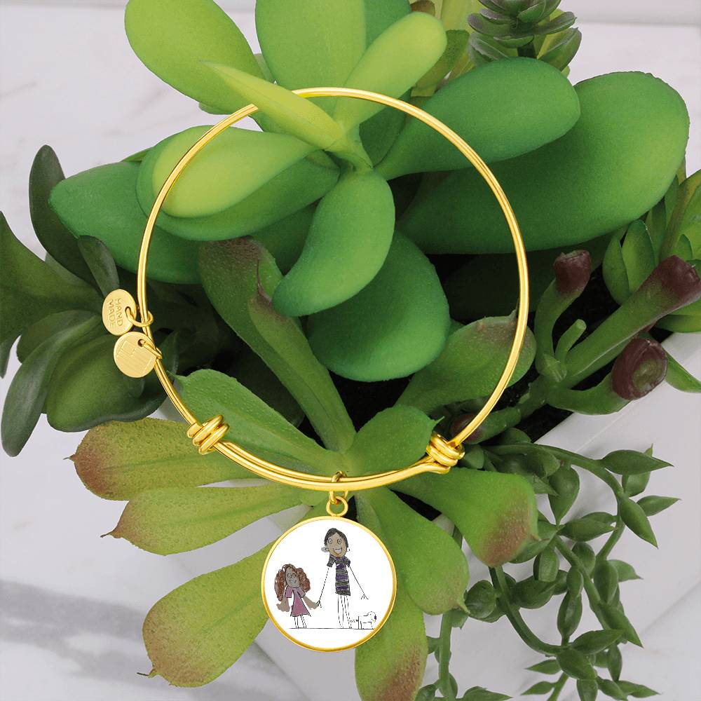 Bangle Circle Bracelet Kid Art Aurora