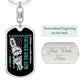 Unbreakable Bon Father and Son Keychain 1 Fist