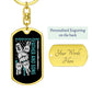 Unbreakable Bond Father and Sons 3 Fist Keychain