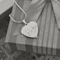 Long Distance State Necklace, Custom Engraved Necklace for Couples