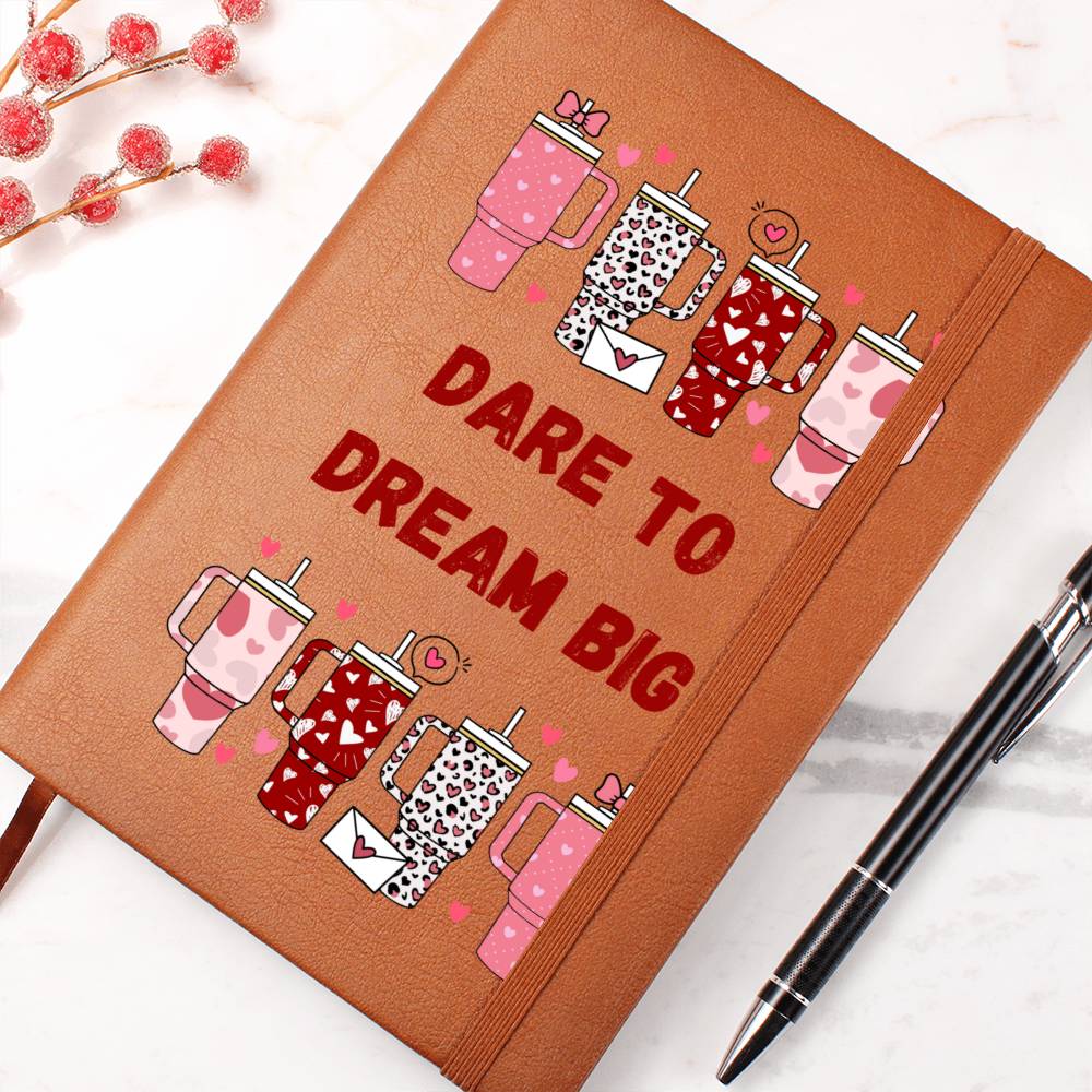 Dare To Dream Big Stanley Cup Heart Journal