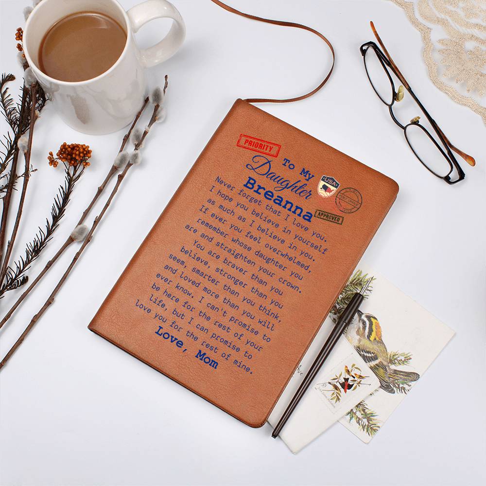 To My Daughter, Postcard Journal From Mom