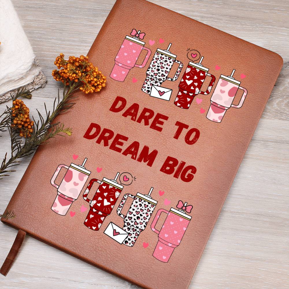 Dare To Dream Big Stanley Cup Heart Journal