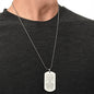 To My Son Dog Tag Necklace from Mom Enjoy The Ride