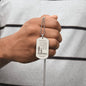 To My Son Dog Tag Necklace from Mom